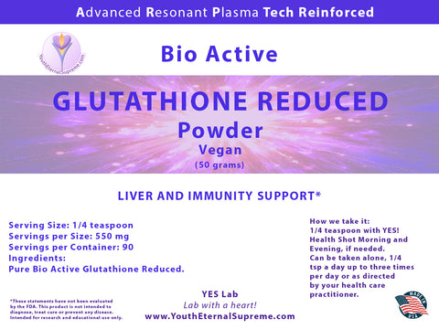 Bio Active Glutathione Reduced (50 grams)