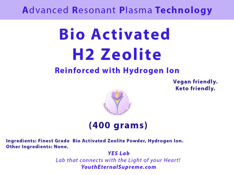Bio Activated H2 Zeolite (400 grams)