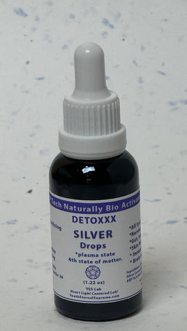 DETOXXX C60WS Nano Silver CONCENTRATE (1.22 oz, 36 ml)