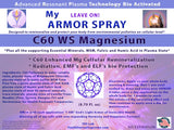 My ARMOR (C60 Magnesium-Leave On Life Force Body Spray) 8.70 oz
