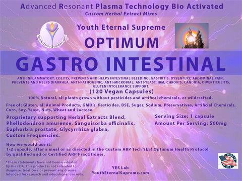 ARP Tech Custom Herbal Optimum GASTROINTESTINAL Formula, 120 Vegan Caps