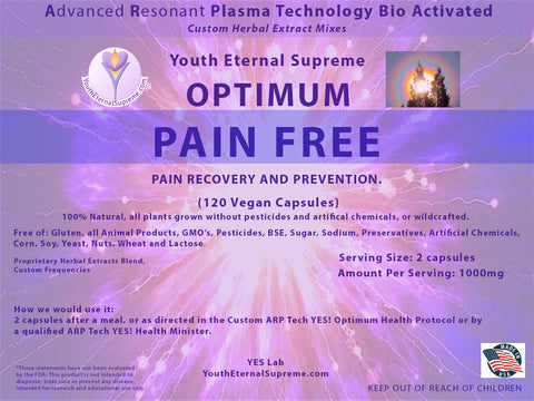 ARP Tech Custom Herbal Optimum PAIN FREE, 120 Caps