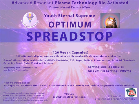 ARP Tech Custom Herbal Optimum SPREADSTOP, 120 Vegan Caps