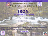 IRON Plasmatic Ionic Mineral-C60 Fullerene Enhanced (8.70 oz) 257ml