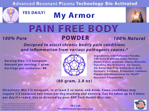 My Armor PAIN FREE BODY Powder (80 Gram)